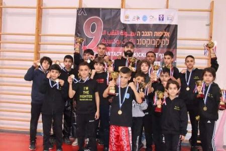 رهط تستضيف بطولة الكراتيه والكيك بوكسينج التاسعة 